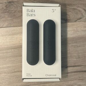NIB! 3lb Bala Bars - Charcoal